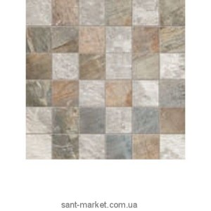 Плитка настенная ABK Fossil FSN03211 Stone Mos. Quadr. Mix L.Grey/Blue 30x30