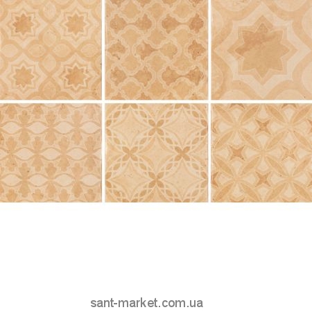 Плитка настенная Carmen Arezzo Varese Mix Crema 15.1х15.1