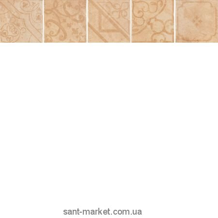 Плитка настенная Carmen Arezzo Mandello Mix Crema 15.1х15.1