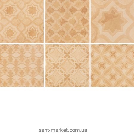 Плитка настінна Carmen Arezzo Varese Mix Crema 15.1х15.1