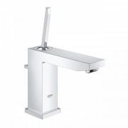 Смеситель для раковины с джойстиком с донным клапаном Grohe коллекция Eurocube Joy хром 23657000