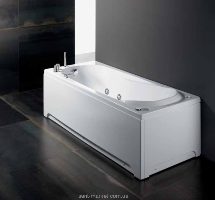 Ванна акрилова Glass колекція Lis 180x80х46 FF000C1U + слив ACC5301040 + ніжки