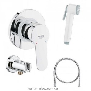 Душевой гарнитур (душ+смеситель) Grohe коллекция BauEdge 28343006