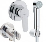 Душевой гарнитур (душ+смеситель) Grohe коллекция BauEdge 28343004