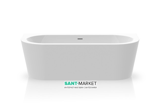 Ванна акриловая отдельностоящая Knief Wall 180х80 с панелью 0100-077-06+0100-091-06