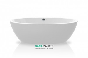 Ванна акриловая отдельностоящая Knief Loom 190х95 0100-088-06+0100-091-06