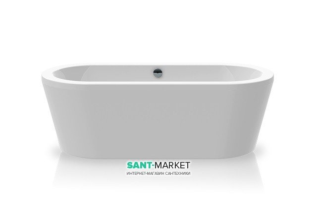 Ванна акриловая отдельностоящая Knief Cool 180х80 0100-082-06+0100-091-06