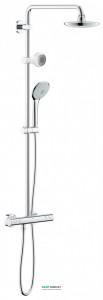 Душова система з термостатом Grohe Euphoria System 180 з бездротовою колонкою для душа Aquatunes верхнім і ручним душем 26273000