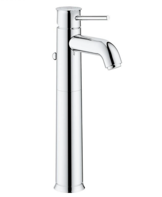 Змішувач для раковини одноважеля з донним клапаном високий Grohe BauClassic хром 32868000