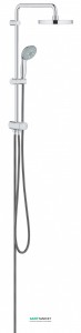 Душова система з перемикачем GROHE New Tempesta 200 з верхнім і ручним душем 27389001