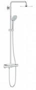 Душова система з термостатом і поличкою GROHE Euphoria 210 з верхнім і ручним душем 26363000
