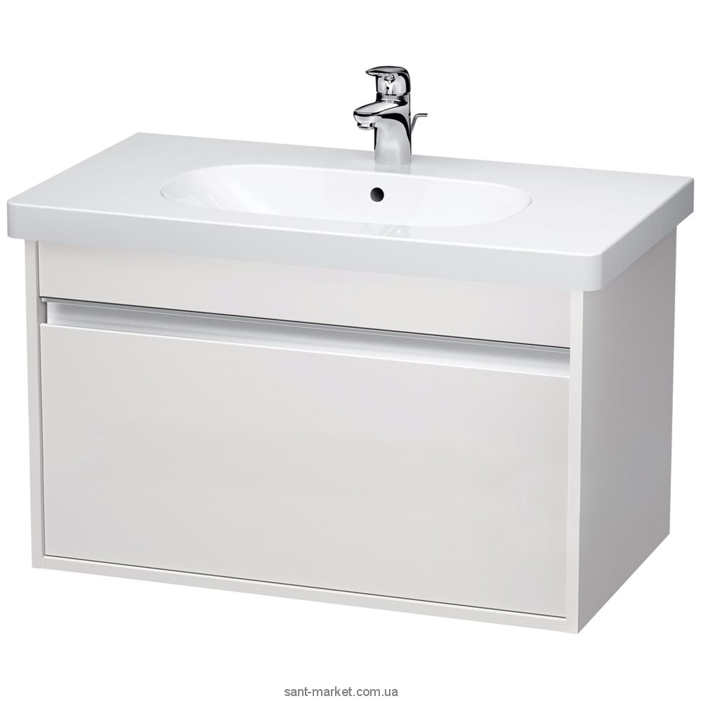 Тумба для раковини підвісна Duravit Ketho 85х48х18 + Раковина D-Code KT006301818
