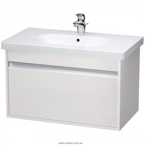 Тумба для раковины подвесная Duravit Ketho 85х48х18 + Раковина D-Code KT006301818 