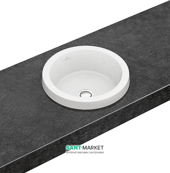 Раковина для ванной встраиваемая Villeroy&Boch Architectura белая 41654001