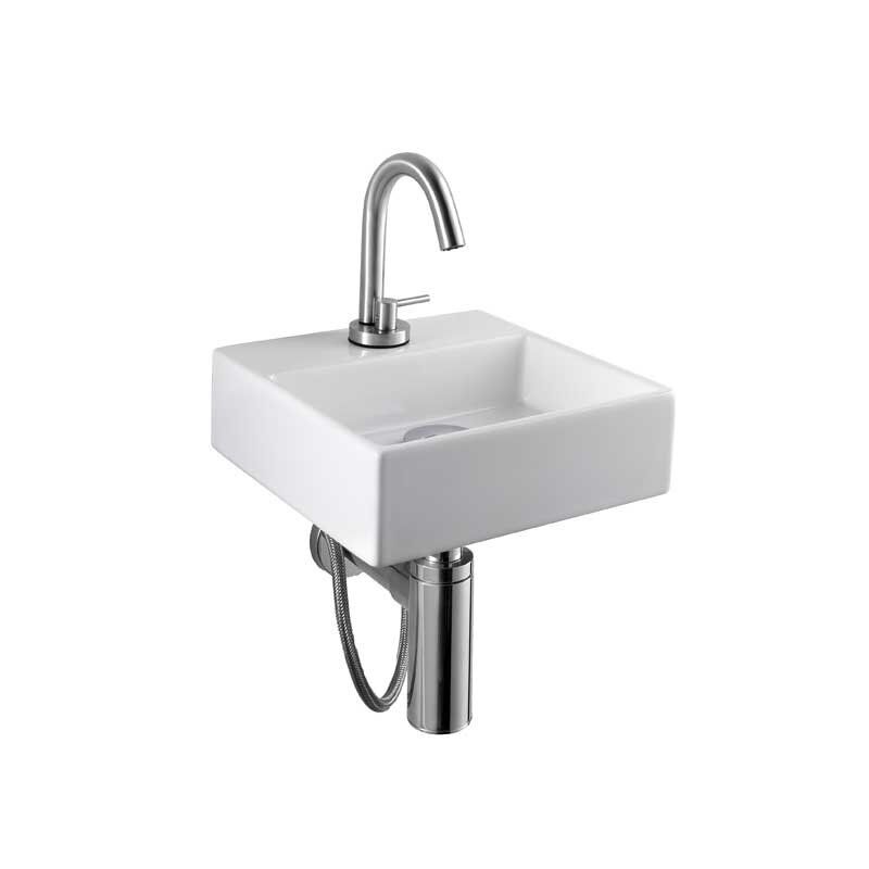 Раковина для ванної накладна AeT колекція Acquafredda біла L318T0R1V1