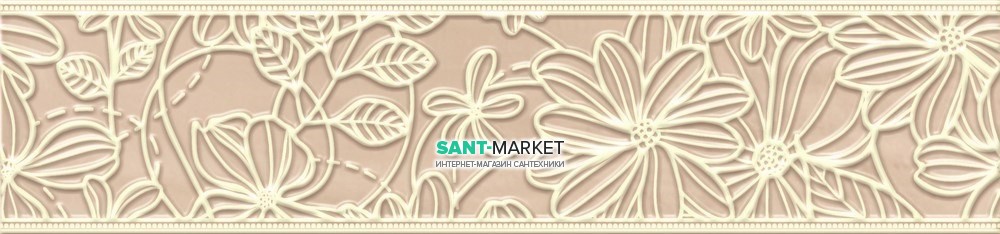 Плитка бордюр Pamesa Casa Mayolica Mathey Arena 15x60