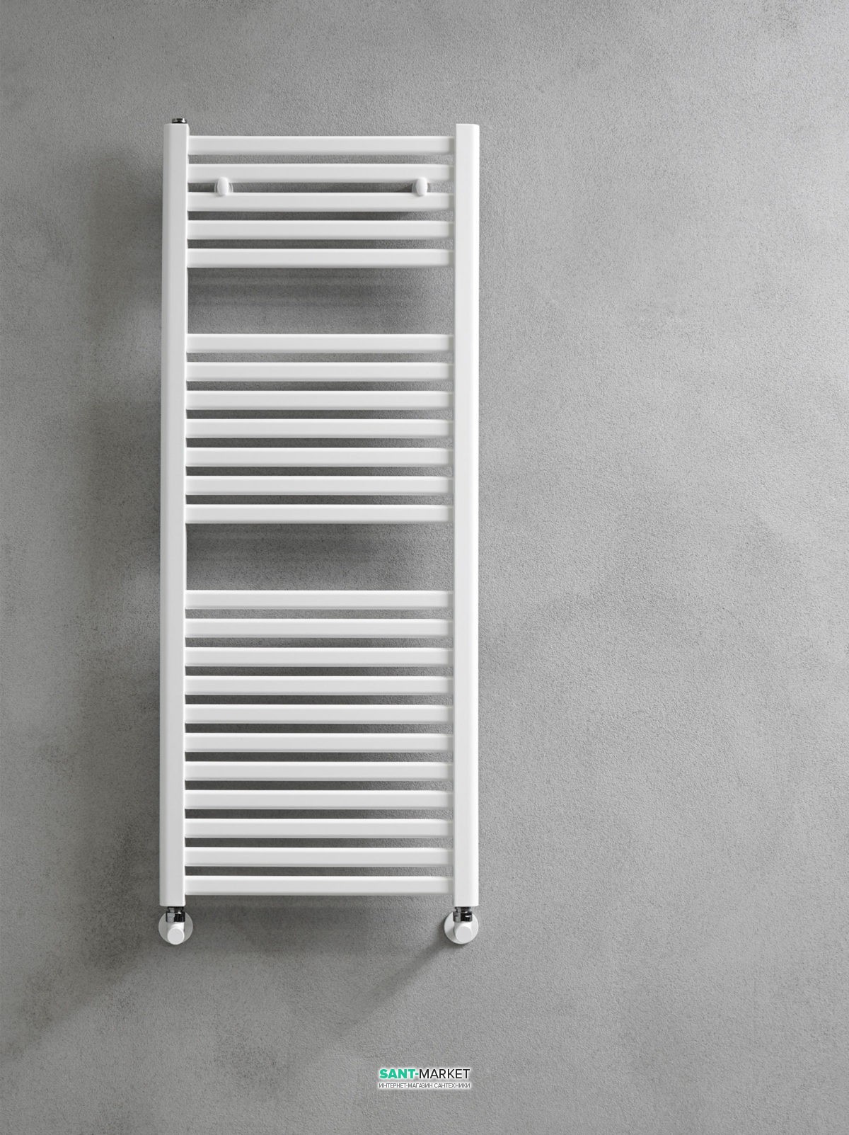 Водяний сушка для рушників Caleido Oval 50х123.3 чорний 501233 RAL9005