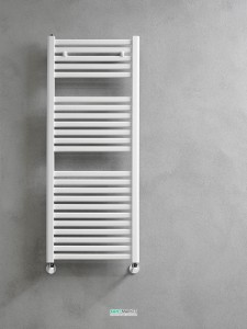 Водяной полотенцесушитель Caleido Oval 55х123.3 черный 551233 RAL9005