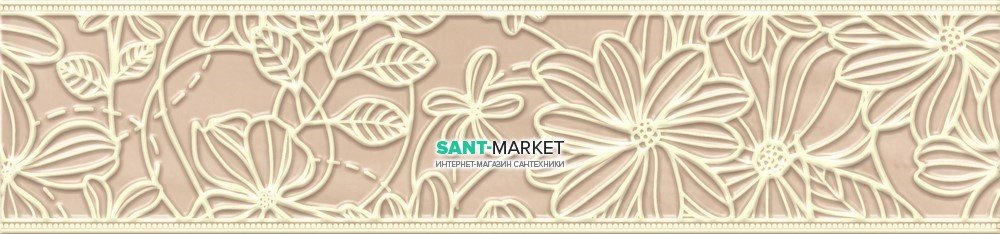 Плитка бордюр Pamesa Casa Mayolica Mathey Arena 15x60