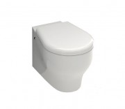 Унитаз подвесной Kerasan коллекция K09 белый 4515 с креплением 7616 и крышкой Soft 3674