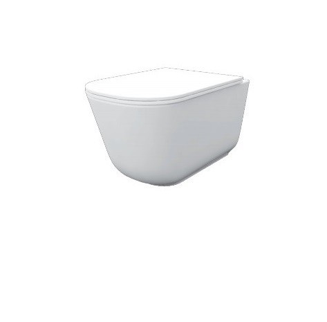 Унитаз подвесной Kerasan коллекция Tribeca белый 511401 с крышкой Soft Сlose 519101