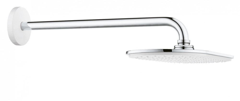 Верхній душ Grohe колекція Rainshower Veris білий 26170LS0