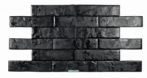 Плитка стена/пол Pamesa Brick Wall Negro 7x28