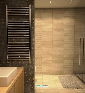 Водяной полотенцесушитель Caleido Ulisse 60х118.5 хром 601225 CR