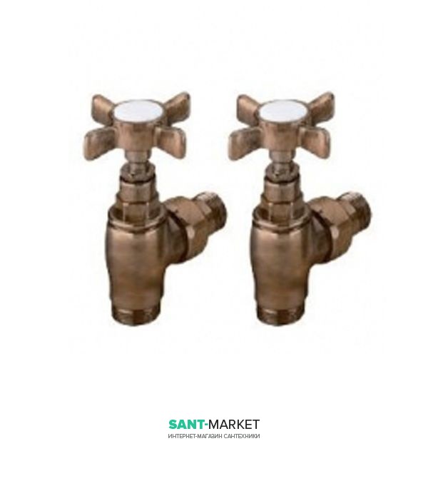 Набір запірних кранів Caleido бронза 101076BR