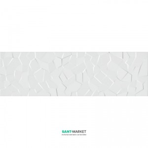 Плитка настенная Kale Wabi Shiro Crystal White Polished RP-6958R 34x111