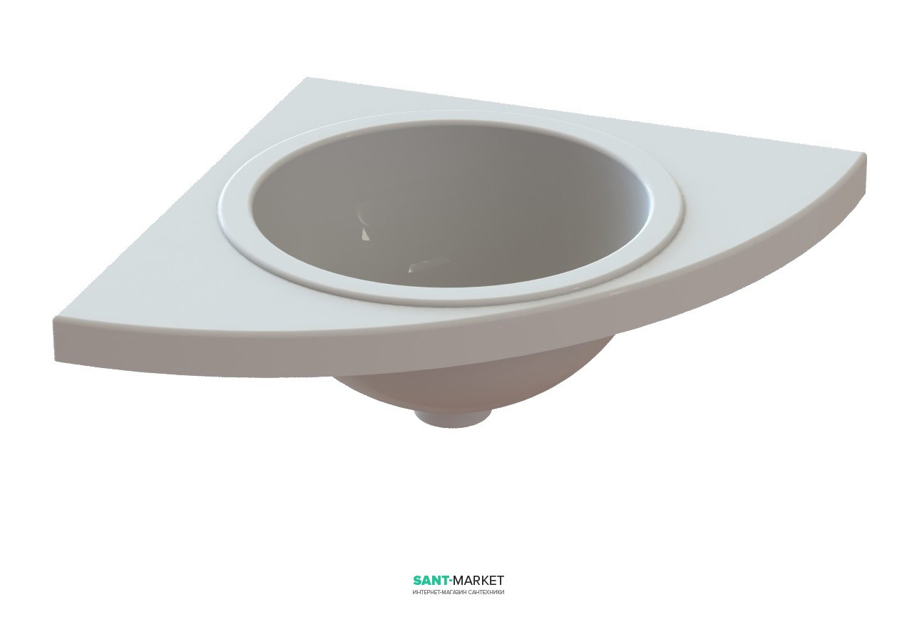 Раковина для ванной подвесная Snail коллекция Аврора белая 110А100