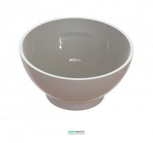 Раковина для ванной накладная Snail коллекция Селена белая 104А100