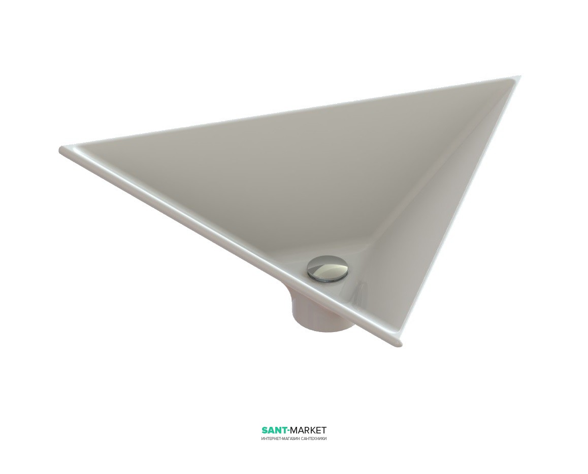 Раковина для ванної накладна Snail колекція Пегас біла 114А100