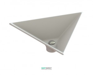 Раковина для ванной накладная Snail коллекция Пегас белая 114А100