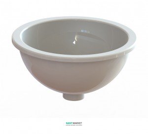 Раковина для ванной встраиваемая Snail коллекция Аврора белая 105А100