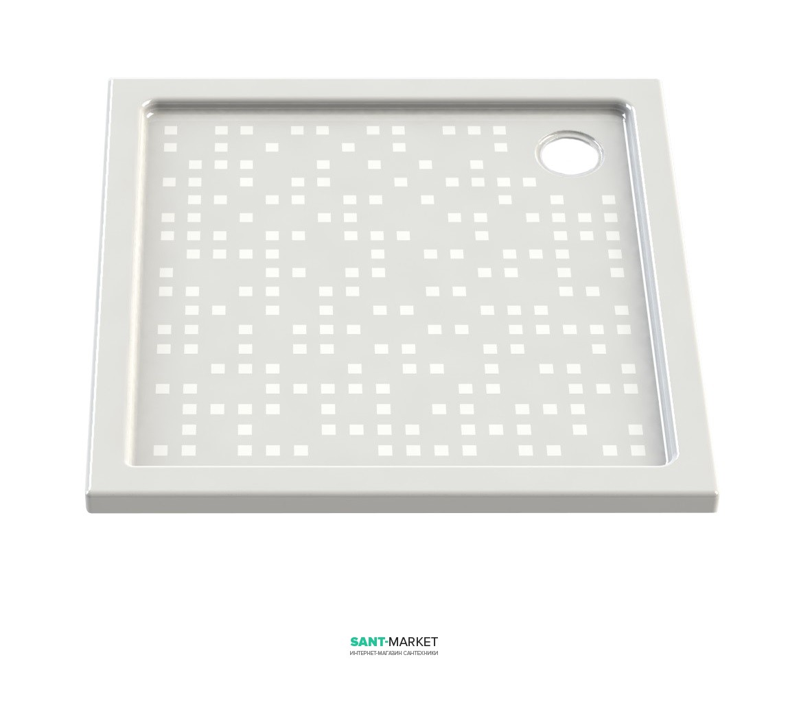 Душовий піддон Snail Лаура 90 білий 138А100