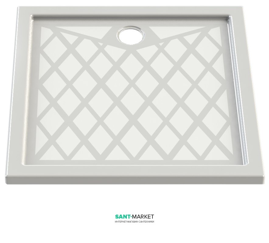 Душевой поддон Snail Пандора 90 белый 131А100