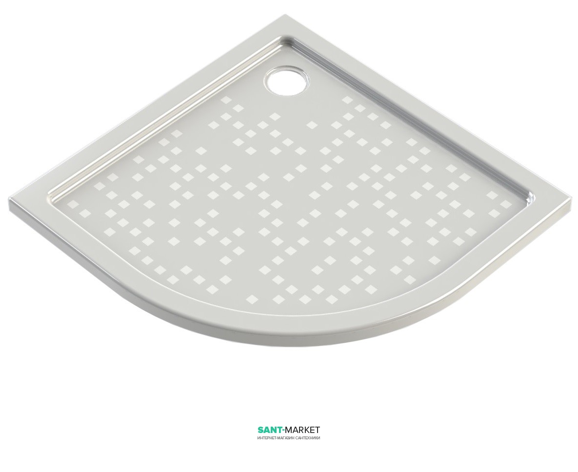 Душовий піддон Snail Жасмин 100 білий 135А100