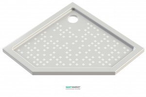 Душевой поддон Snail Белла 100 белый 133А100