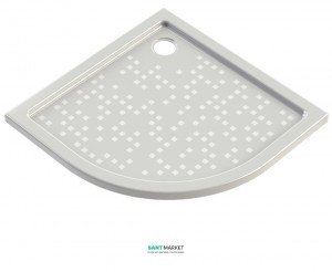 Душевой поддон Snail Жасмин 90 белый 134А100