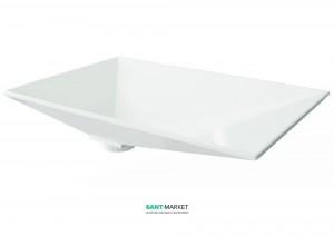 Раковина для ванной накладная Snail коллекция Капелла белая 120RА100