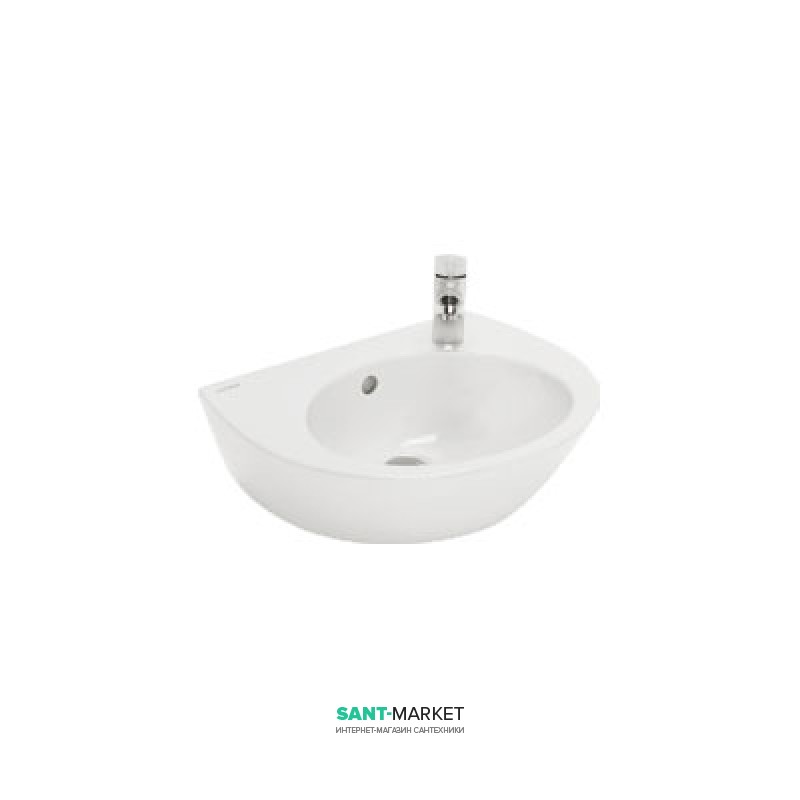 Раковина для ванной накладная Sanitana коллекция Pop белая PPLV1