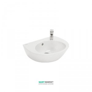 Раковина для ванної накладна Sanitana колекція Pop біла PPLV1