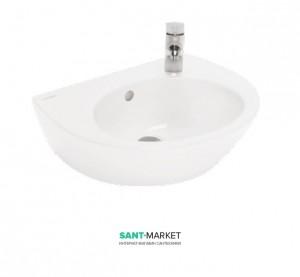 Раковина для ванної підвісна Sanitana колекція Pop біла PPLV4