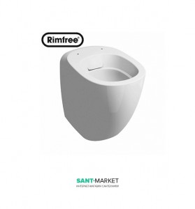 Унитаз напольный Kolo коллекция Ego by Antonio Citterio Rimfree K13020900