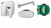 Набор скрытого монтажа для душа Hansgrohe Talis E 71765000+26723000+27413000+01800180