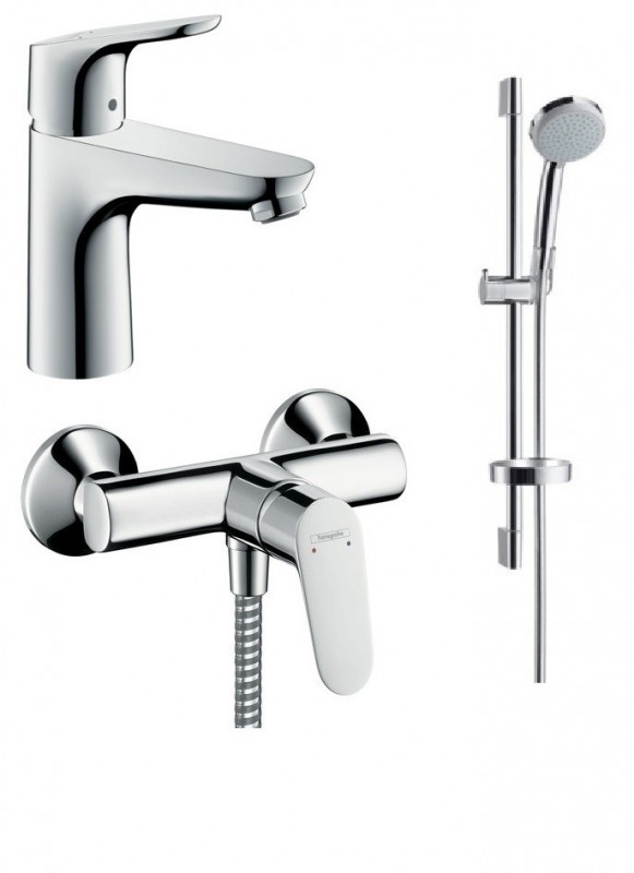 Набор смесителей для душа Hansgrohe Focus хром 31607000+31960000+27772000