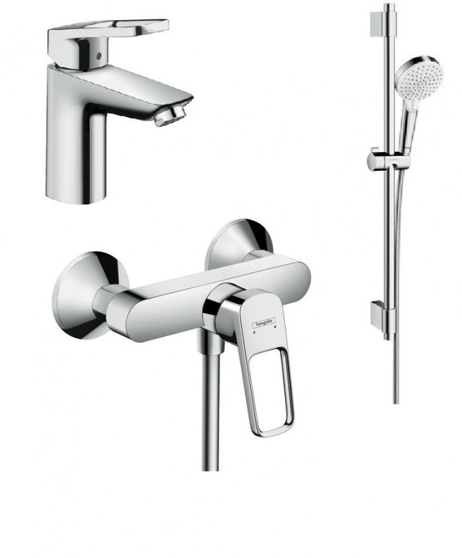 Набір змішувачів для душу Hansgrohe Logis Loop хром 1072017