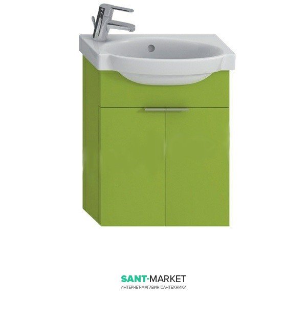 Тумба c раковиной Jika Tigo 41.5x16.5x53.5 подвесная H4551020211561