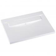 Раковина для ванної Marmorin Tatoo 70,5х50,4 см з білою плиткою литий камінь білий 111 070 020 xx x